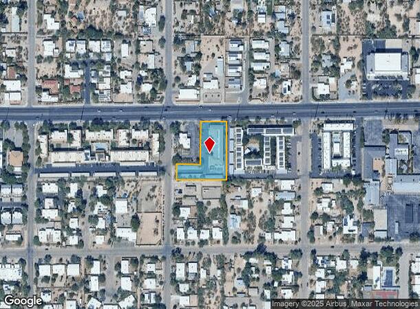  2210 E Fort Lowell Rd, Tucson, AZ Parcel Map