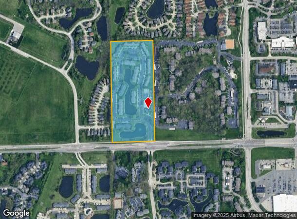 3833 Wind Drift Dr, Indianapolis, IN Parcel Map