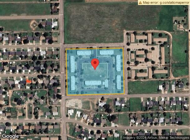  910 W 28Th St, Plainview, TX Parcel Map