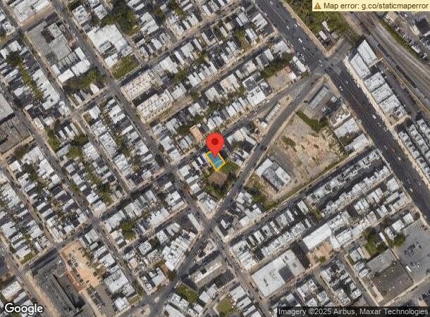  2613 Coral St, Philadelphia, PA Parcel Map