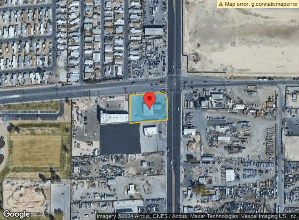  3191 N Nellis Blvd, Las Vegas, NV Parcel Map