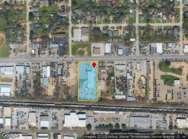 926 W Division St, Arlington, TX Parcel Map
