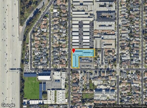 10320 Felton Ave, Inglewood, CA Parcel Map