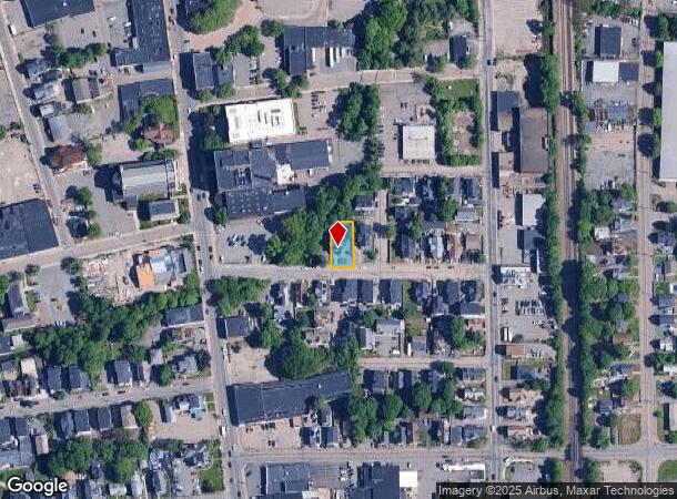  26 Allen St, Brockton, MA Parcel Map