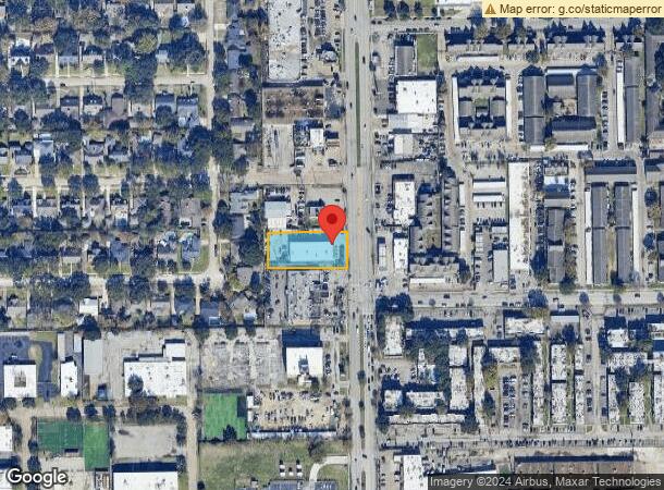  3640 Hillcroft St, Houston, TX Parcel Map