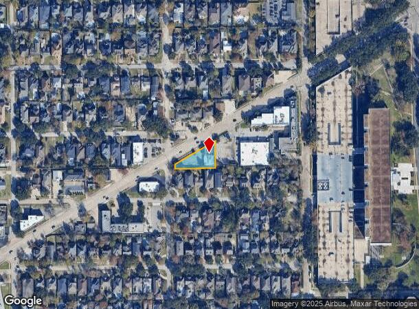 4817 Bissonnet St, Bellaire, TX Parcel Map