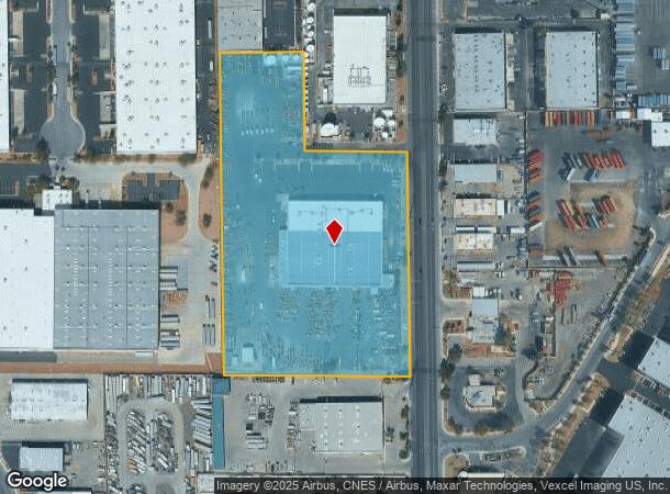 4129 Losee Rd, North Las Vegas, NV Parcel Map