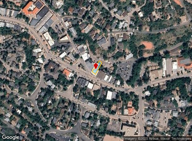 742 Manitou Ave, Manitou Springs, CO Parcel Map
