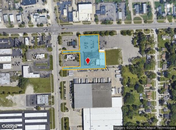  4198 E 10 Mile Rd, Warren, MI Parcel Map