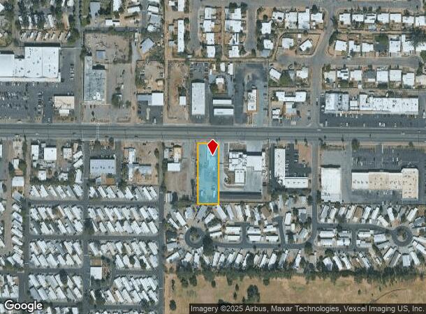  1097 W Prince Rd, Tucson, AZ Parcel Map