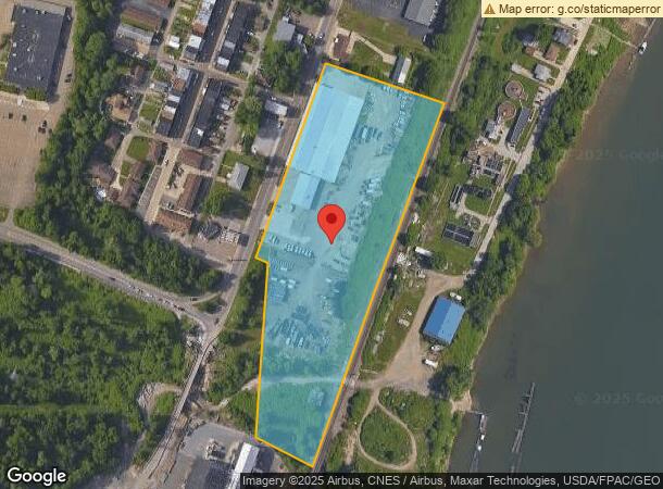  1515 Franklin St, Toronto, OH Parcel Map