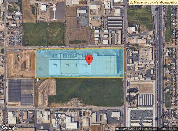  1021 E Walnut Ave, Tulare, CA Parcel Map