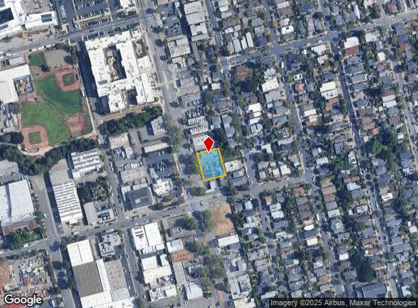  1187 San Pablo Ave, Albany, CA Parcel Map