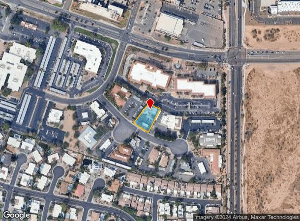  8722 E Via De Commercio, Scottsdale, AZ Parcel Map