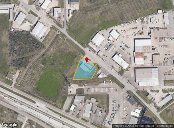  603 Commerce St, Clute, TX Parcel Map