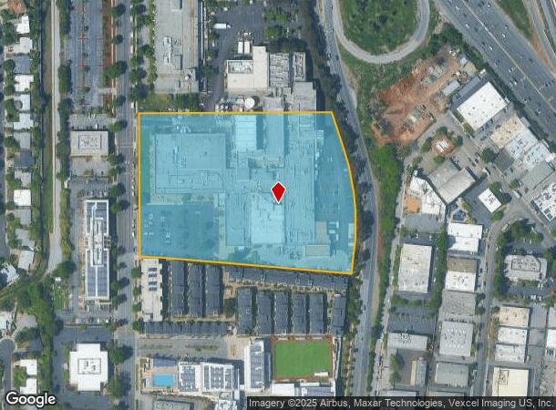 3875 Fabian Way, Palo Alto, CA Parcel Map