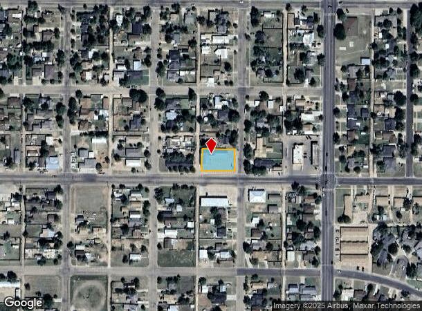 614 E 7Th St, Dumas, TX Parcel Map