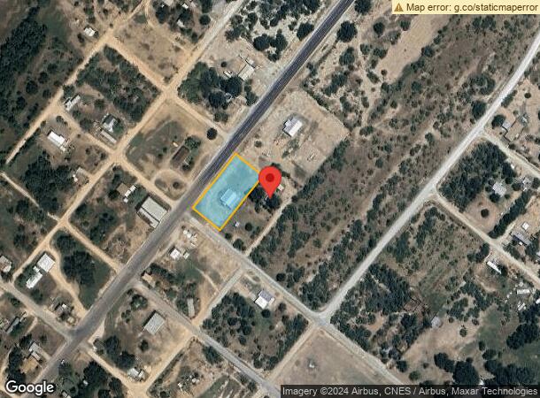  5904 Se Crew Ave, Rochelle, TX Parcel Map