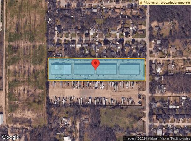  3207 S Peachtree Rd, Balch Springs, TX Parcel Map