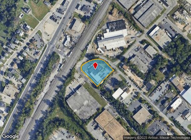 1400 Parker Rd, Halethorpe, MD Parcel Map