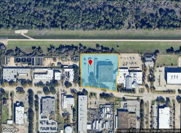  16400 Park Row Dr, Houston, TX Parcel Map