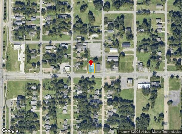 1417 E Apache St, Tulsa, OK Parcel Map