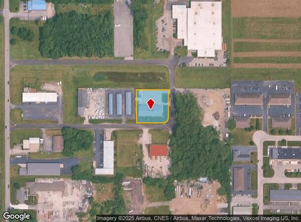  970 Hub Ct, Crown Point, IN Parcel Map