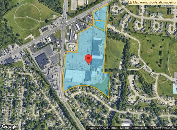  4912 Airway Rd, Dayton, OH Parcel Map