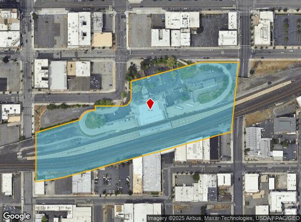  221 W 1St Ave, Spokane, WA Parcel Map