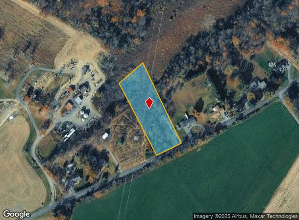  166 Vail Rd, Columbia, NJ Parcel Map