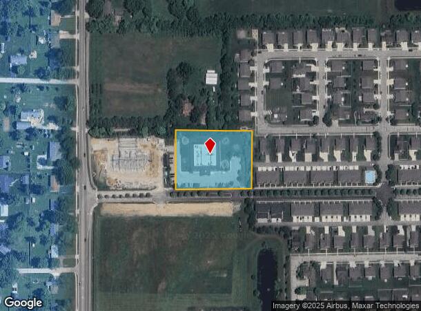  7106 Governors Row, Avon, IN Parcel Map