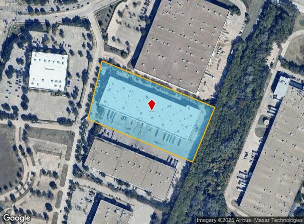  815 Enterprise Blvd, Allen, TX Parcel Map