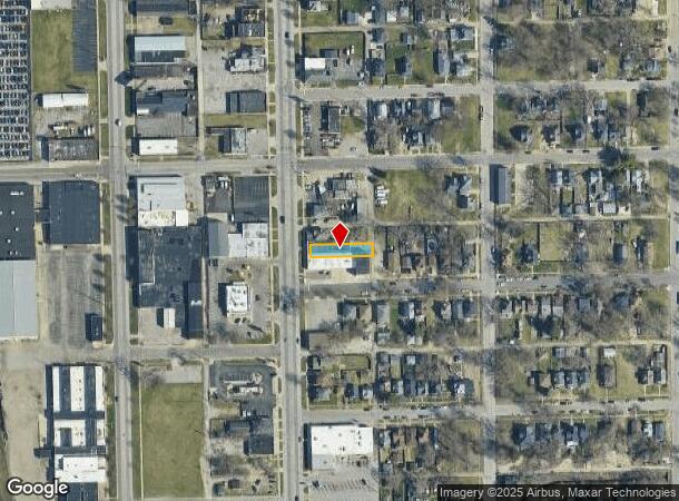  1920 S Michigan St, South Bend, IN Parcel Map