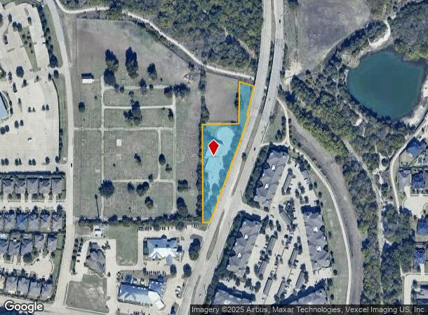  10301 Custer Rd, Plano, TX Parcel Map