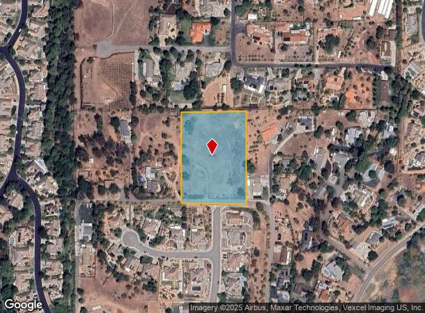 2008 Pomegranate Ln, Fallbrook, CA Parcel Map