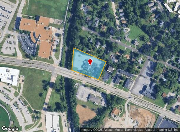 7733 Natural Bridge Rd, Saint Louis, MO Parcel Map