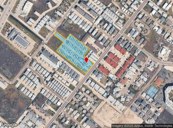 1820 S 11Th St, Port Aransas, TX Parcel Map