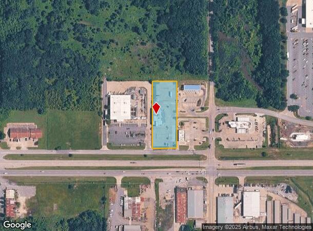 1130 W Shawnee St, Muskogee, OK Parcel Map