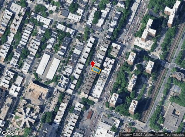  1252 Clay Ave, Bronx, NY Parcel Map