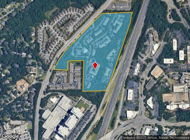  3375 Spring Hill Pky Se, Smyrna, GA Parcel Map