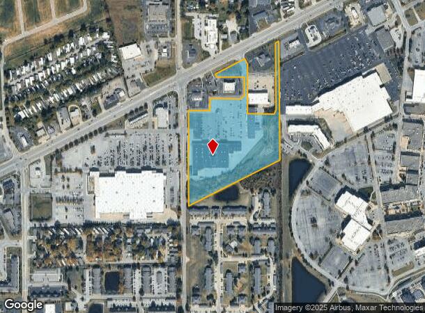2437 E Main St, Plainfield, IN Parcel Map
