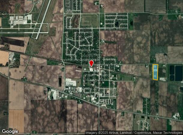  8 S Hartness Pl, Cortland, IL Parcel Map