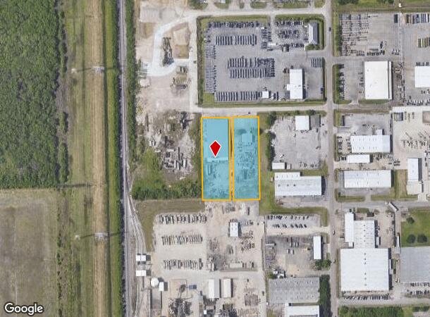 1831 W E St, La Porte, TX Parcel Map