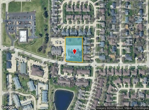  1608 Broadmoor Dr, Champaign, IL Parcel Map