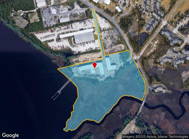 4126 River Rd, Wilmington, NC Parcel Map