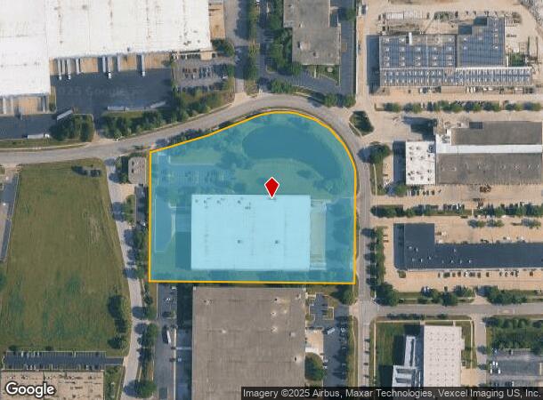 1812 High Grove Ln, Naperville, IL Parcel Map