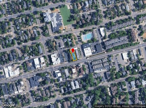  2043 Pearl St, Boulder, CO Parcel Map