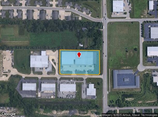  3810 Fourier Dr, Fort Wayne, IN Parcel Map