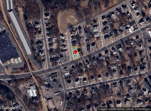  215 Center St, Manchester, CT Parcel Map