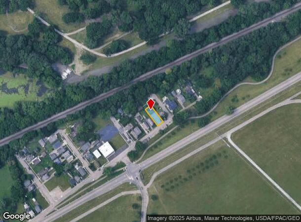  5877 Huberville Ave, Dayton, OH Parcel Map